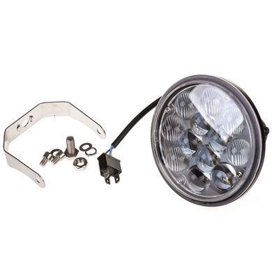 Купить Дополнительная LED фара Лидер 36W (3W*12) 10-30V &Oslash; 141x85 mm Ближний и Дальний (55 36W) 1 шт (2963) 8509 Дополнительные LЕD фары