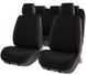 Купить Накидки для сидений Алькантара Palermo Premium комплект Черные Красные кант 9905 Накидки для сидений Premium (Алькантара) - 1 фото из 11