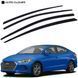 Купить Дефлекторы окон ветровики для Hyundai Elantra 2015- 4 шт (Auto Clover) 89766 Дефлекторы окон Hyundai - 1 фото из 5