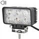 Купить LED фара Brevia Sport Дальний свет 10-30V 18W (6x3W) 1320Lm EPISTAR WHITE Алюминиевый корпус IP68 (10612QSX1) 94880 Дополнительные LЕD фары