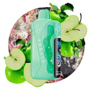 Купити ЕІf Ваг Lush King 40000 Sour Apple Ice (Кисле Яблуко Лід) 100377 Одноразові системи