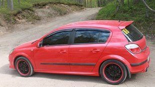 Купить Дефлекторы окон ветровики Opel Astra H hb 5d 2004 2109 Дефлекторы окон Opel