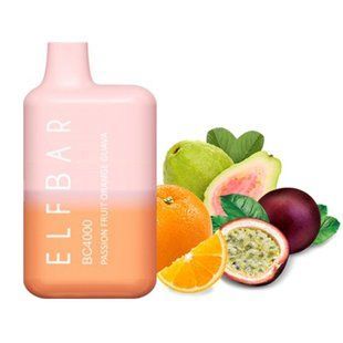 Купити ЕІf Ваг BC4000 POD 5% Оригінал Passion Fruit Orange Guava Маракуя Апельсин Гуава (Підряджається) 44666 Одноразові системи