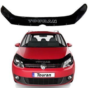 Купити Дефлектор капота мухобійка Volkswagen Touran II 2010-2015 Voron Glass 63263 Дефлектори капота Volkswagen