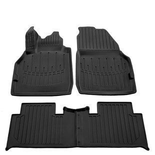 Купити Автомобільні 3D килимки в салон для Renault Scenic II/Grand Scenic 2003-2009 Високий борт 40745 Килимки для Renault