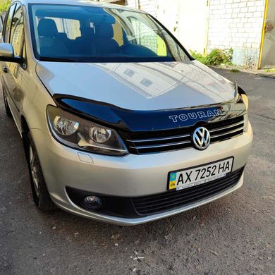 Купить Дефлектор капота мухобойка Volkswagen Touran II 2010-2015 Voron Glass 63263 Дефлекторы капота Volkswagen