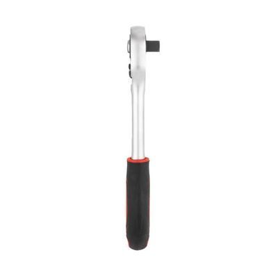 Купити Рукоятка із храповым механізмом на 24 зуба 1/2''. CrV INTERTOOL HT-2106 77881 Рукоятки з храповим механізмом (тріскачки)