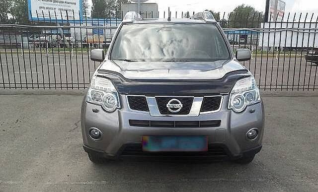 Купить Дефлектор капота мухобойка Nissan X-Trail (T31) 2007-2014 14 Дефлекторы капота Nissan