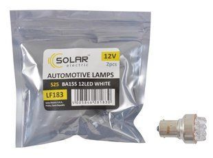 Купити Світлодіод 12V Т25 Білий LED 12 Solar LF183_P 4шт 25801