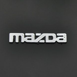 Купити Емблема напис Mazda новий маленький скотч 90 x 15 мм 22107 Емблема напис на іномарки