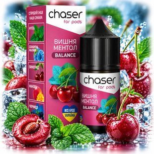 Купить Chaser жидкость 30 ml 50 mg Balance Вишня с ментолом 66511 Жидкости от CH