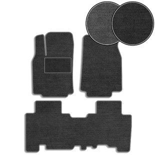 Купить Ворсовые коврики для Mazda CX 9 2007-2016 с подпятником 5 шт (Carrera) 71940 Коврики для Mazda