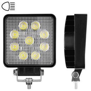 Купить LED фара Brevia Sport Дальний свет 10-30V 27W (9x3W) 1980Lm Алюминиевый корпус IP68 (10642QSX1) 94884 Дополнительные LЕD фары