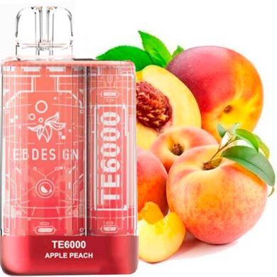 Купить Премиум TE 6000 Flavors Apple Peach Яблоко Персик 66458 Одноразовые POD системы