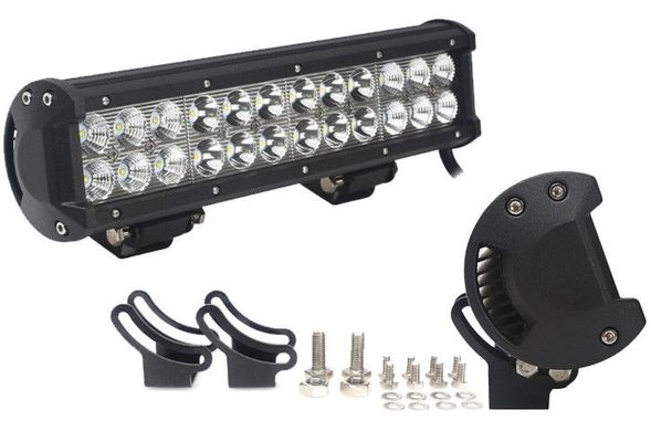 Купити Світлодіодна Балка фара LED / 438x107x73 mm / 108W / 3W*36 / 10-30V / Ближнє та Далеке світло (D-108W) 8317 Балка LED