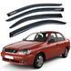 Купить Дефлекторы окон ветровики для Daewoo Lanos - Sens 1996- Гибкие (Acrylic) 86927 Дефлекторы окон Daewoo