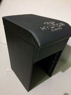 Купить Подлокотник модельный для Hyundai Elantra 2007-2011 с логотипом Серый 23207 Подлокотники в авто