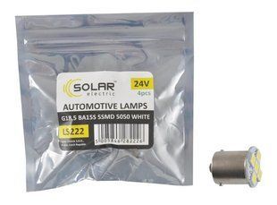 Купити Світлодіод 24V Т15 Білий SMD 5 Solar LS222_P 4шт 25802