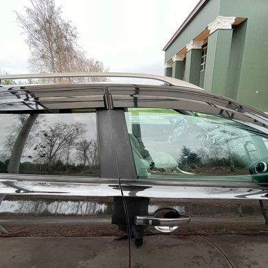 Купити Дефлектори вікон вітровики Nissan Qashqai 2007-2014 скотч SunPlex (SP-S-76) 63282 Дефлектори вікон Nissan