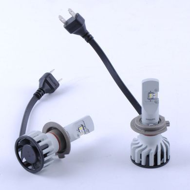 Купить LED лампы автомобильные H7 радиатор+кулер 5000Lm PHILIPS Ultinon Pro+160% / 5800K / IP67 / 8-48V 2шт 31661 LED Лампы Philips