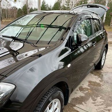 Купити Дефлектори вікон вітровики Nissan Qashqai 2007-2014 скотч SunPlex (SP-S-76) 63282 Дефлектори вікон Nissan