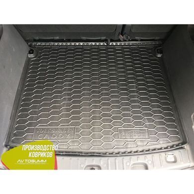 Купить Автомобильный коврик в багажник Volkswagen Caddy 2004- Life / Резиновый (Avto-Gumm) 29243 Коврики для Volkswagen