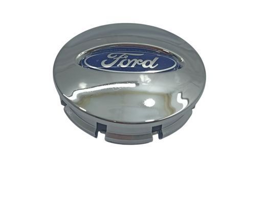 Купить Колпак колеса Ford серебристый 66 мм пластик 1 шт OEM BB531A096RA (колпачок, заглушка диска) 94759 Колпачки на титаны