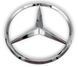 Купить Эмблема Mercedes-Benz Хром Пластик D89 мм на двухстороннем скотче 17853 88519 Эмблемы на иномарки - 4 фото из 4