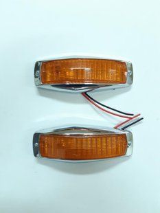 Купити Повторний поворот довгий універсальний жовтий Yuce УР-12 - під скотч - 120х46х18мм 8777