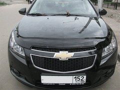 Купить Дефлектор капота мухобойка Chevrolet Cruze 2009- 1804 Дефлекторы капота Chevrolet