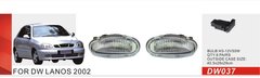 Купити Протитуманні фари для Daewoo Lanos з лампою кнопка увімкнення світла (DW-037W) 8442 Протитуманні фари модельні Іномарка