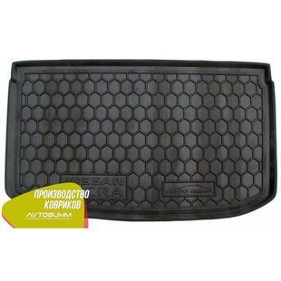 Купити Автомобільний килимок в багажник Nissan Micra (K13) 2010- (Avto-Gumm) 28648 Килимки для Nissan