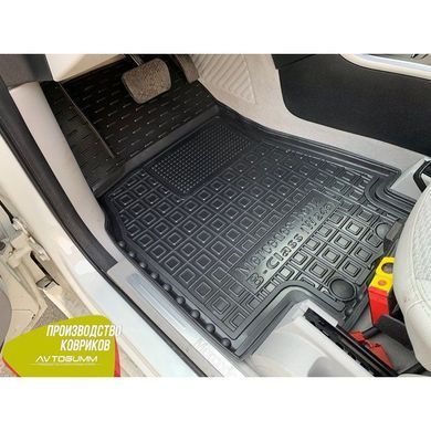 Купити Передні килимки в автомобіль Mercedes B (W245) 2005-2011 (Avto-Gumm) 27028 Килимки для Mercedes-Benz