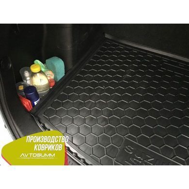 Купити Автомобільний килимок в багажник Suzuki SX4 2014 - верхня полиця / Гумовий (Avto-Gumm) 27817 Килимки для Suzuki