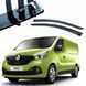 Купить Дефлекторы окон ветровики HIC для Renault Trafic / Opel Vivaro 2014-на скотче (REN34) 35915 Дефлекторы окон Renault - 1 фото из 6