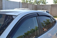 Купити Дефлектори вікон вітровики для Hyundai Elantra седан 2007- 4233 Дефлектори вікон Hyundai