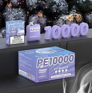 Купить ЕІf Ваг World PE10000 POD 5% Black Currant Juice Сок черной смородины (Подзаряжаемый) 60862 Одноразовые системы