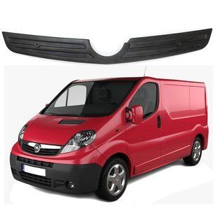 Купить Зимняя накладка на решетку радиатора Opel Vivaro 2006-2015 (Короткая До Хрома) Мат FLY 56212 Зимние накладки на решетку радиатора