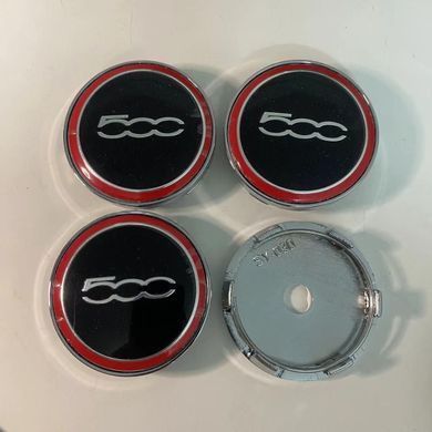 Купить Эмблема колеса Fiat Фиат D60 мм Пластик (колпачки колеса для титанов) 1 шт 89028 Колпачки на титаны