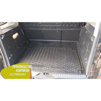 Купити Автомобільний килимок в багажник Renault Kangoo 2 2008 - пас. / Гумовий (Avto-Gumm) 26804 Килимки для Renault