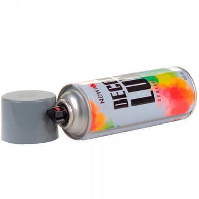 Купить Акриловая краска Nowax Спрей 450 мл Темно-серая (deep grey/ral7031) 58859 Краски аэрозольные