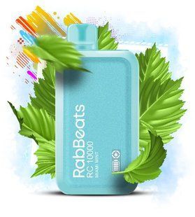 Купити RabBeats (ЕІf Ваг) RC10000 Miami Mint Освіжаюча М'ята 79686 Одноразові системи
