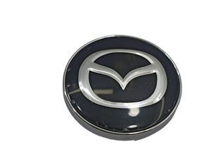 Купити Ковпак колеса Mazda чорний 60 мм пластик метал 1 шт (ковпачок диска) 94660 Ковпачки на титани