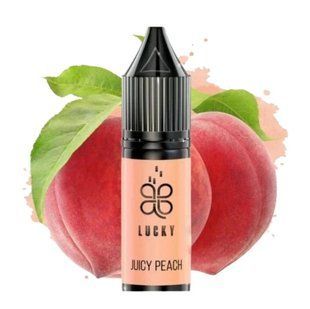 Купить Lucky жидкость 15 ml 50 mg Juicy Peach Сочный Персик 86568 ЖИДКОСТЬ LK