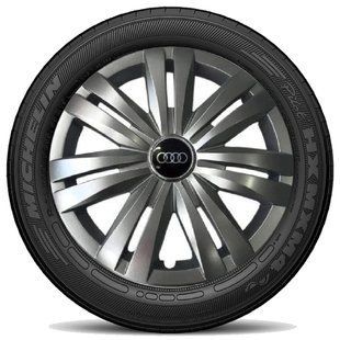 Купить Колпак колеса с эмблемой SKS427 Audi R16 серый с логотипом на выбор 4 шт 21815 Колпаки SKS модельные Турция