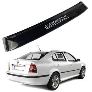 Купить Cпойлер заднего стекла козырек для Skoda Octavia Tour 1997-2012 Voron Glass 44480 Спойлеры на заднее стекло