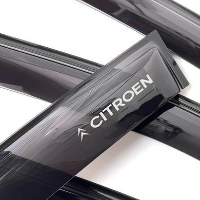Купить Дефлекторы окон ветровики для Citroen C- Elysee 2013- Скотч 3M Voron Glass 87037 Дефлекторы окон Citro&euml;n