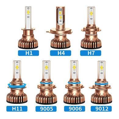 Купить LED лампы автомобильные S7 Mini HB3 55W (9600lm 6000K +400% IP67 DC9-24V) 63387 LED Лампы S7