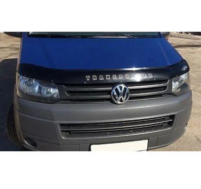 Купить Дефлектор капота мухобойка Volkswagen T6 2016- Евро Крепление (Vip Tuning) 813 Дефлекторы капота Volkswagen