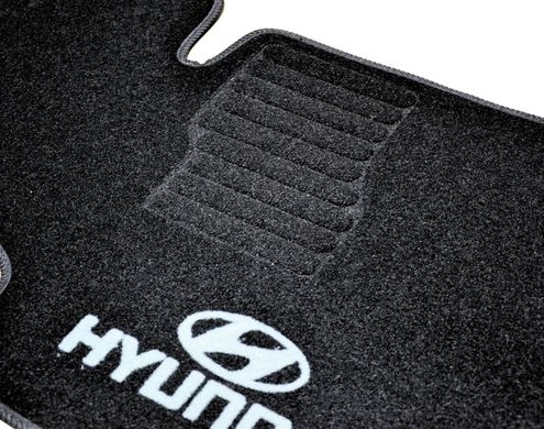 Купить Автомобильные коврики ворсовые для Hyundai Elantra 2011-2015 Черные 5 шт 33337 Коврики для Hyundai